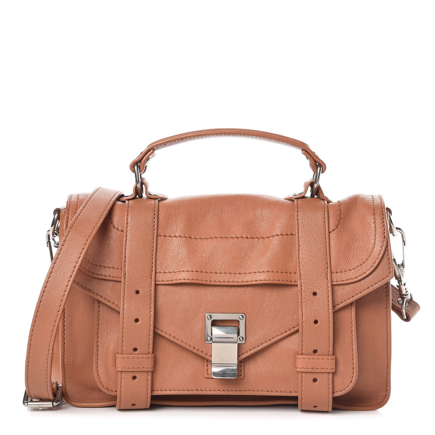 Lambskin Tiny PS1 Satchel Dune