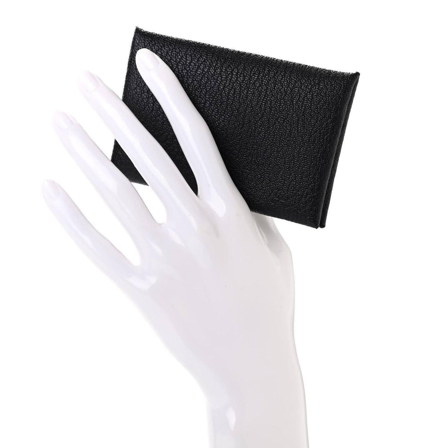 Chevre Mysore Calvi Card Case Black