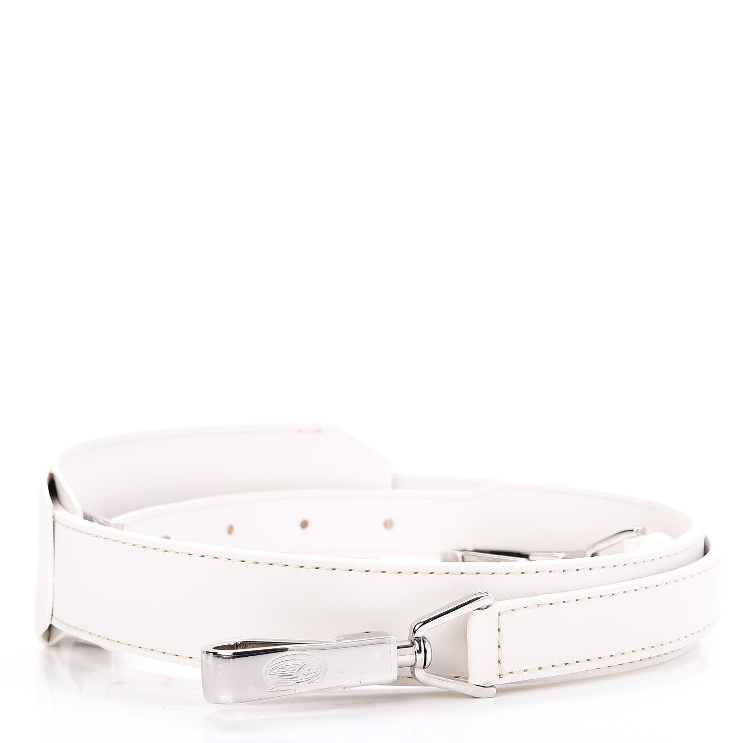 Goyard Calfskin Shoulder Strap White 1 of 7