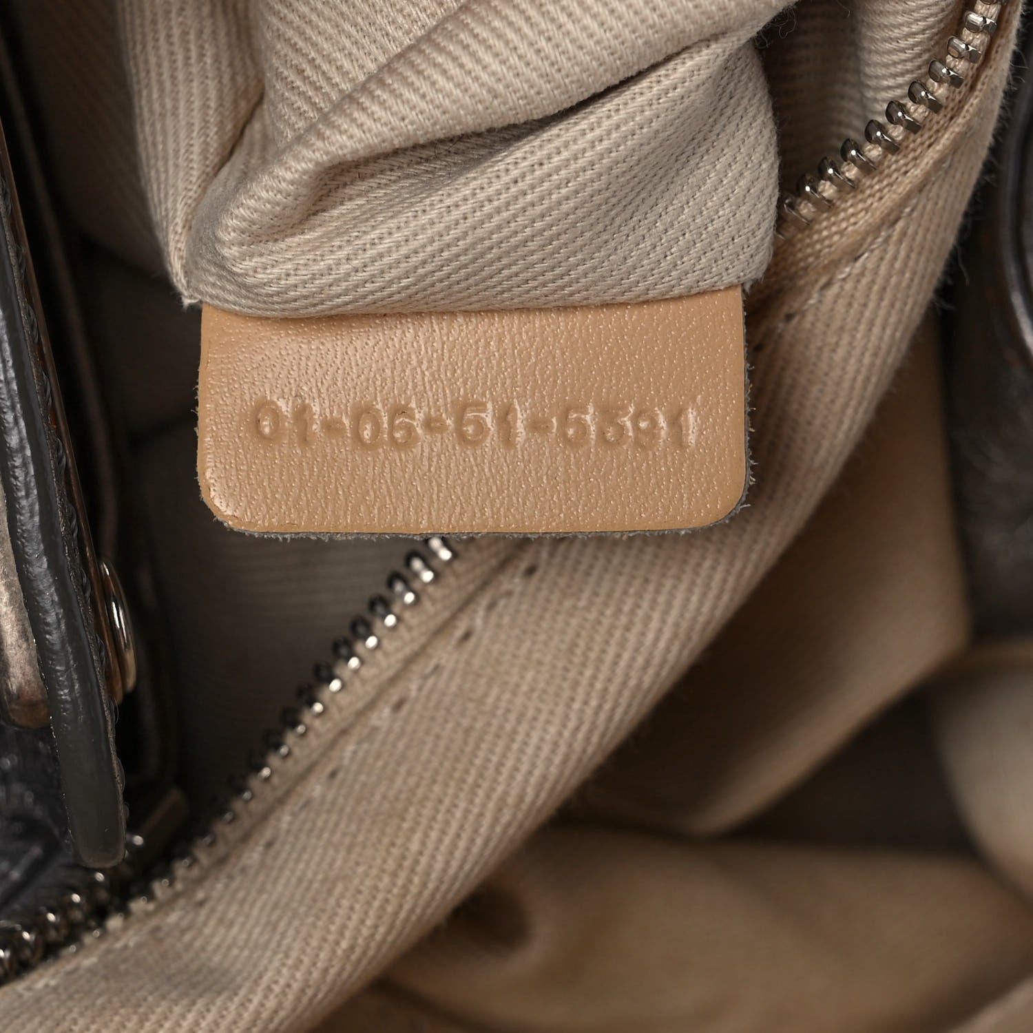 Chloe Metallic Calfskin Paddington Satchel Silver 7 of 12