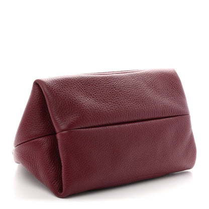 Gucci Grained Calfskin Softbit Medium Shoulder Bag Rosso Ancora 4 of 9