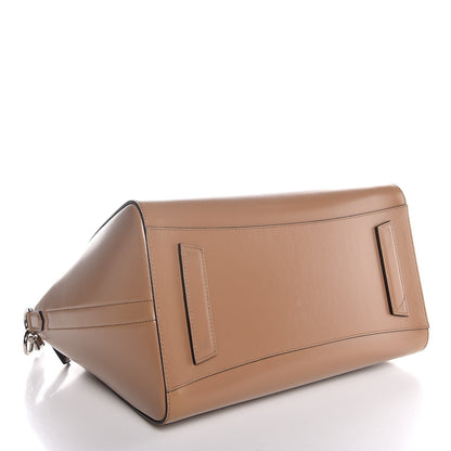 Givenchy Shiny Lord Calfskin Medium Antigona Dark Beige 5 of 12