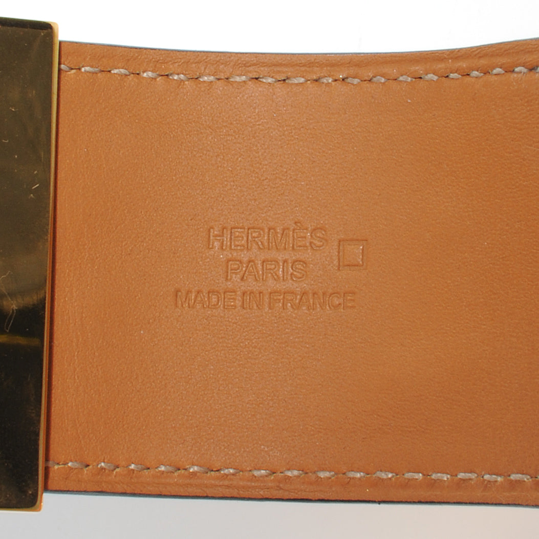 Hermes Alligator Collier De Chien CDC Bracelet Small Black 8 of 8