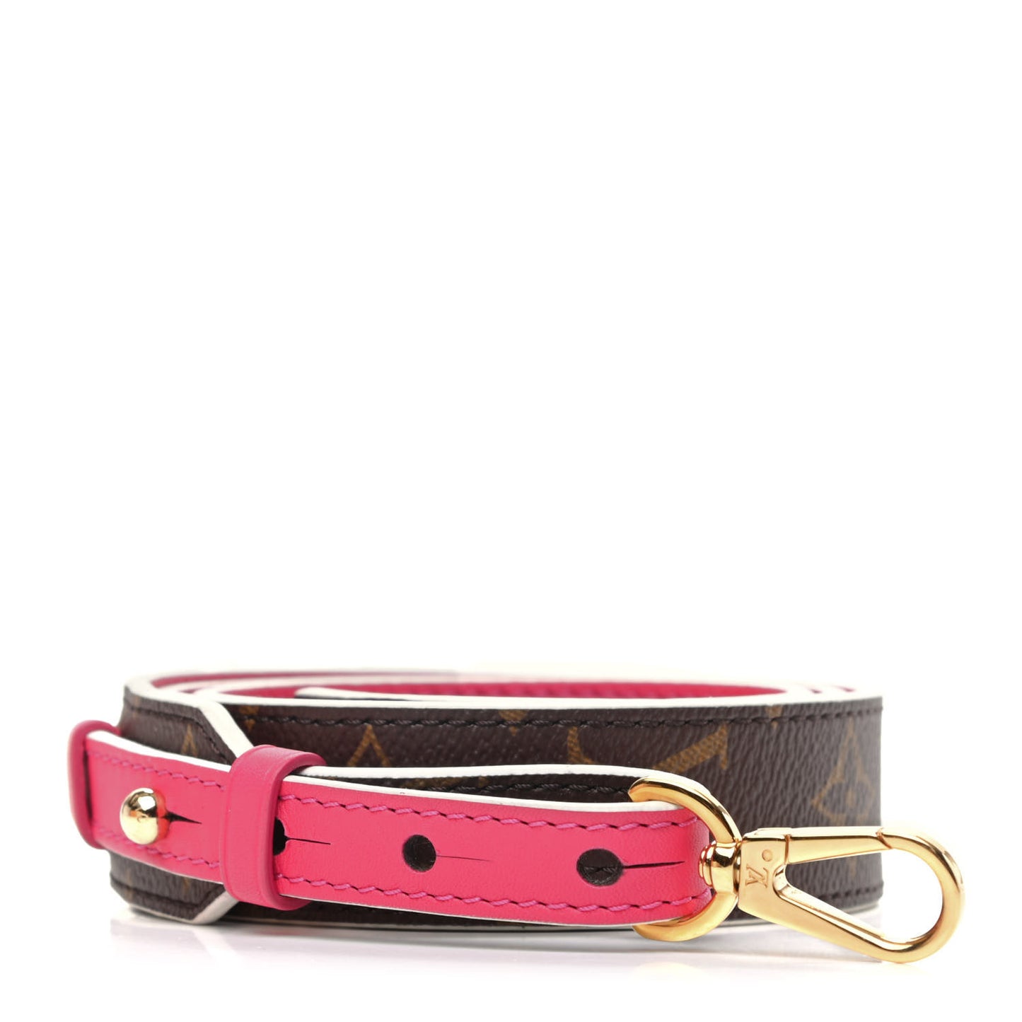 Monogram Bandouliere Shoulder Strap XL Hot Pink