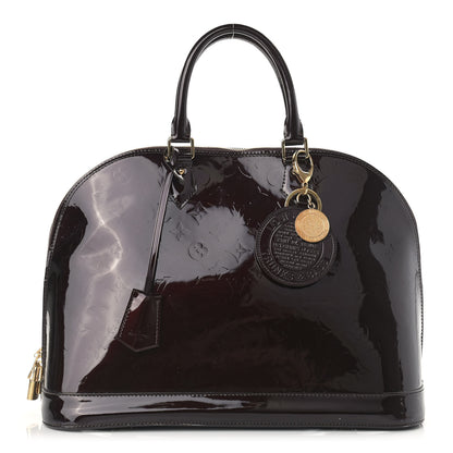 Louis Vuitton Vernis Alma GM Amarante 1 of 13
