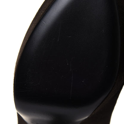 Saint Laurent Suede Vika 95 Chelsea Boot 39 Haunting Green 8 of 8