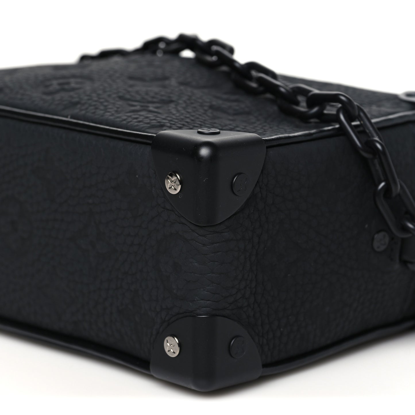 Taurillon Monogram Mini Soft Trunk Black