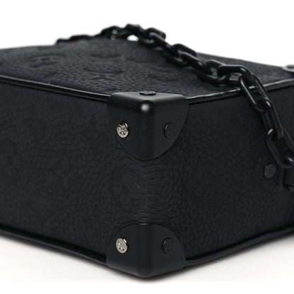 Louis Vuitton Taurillon Monogram Mini Soft Trunk Black 9 of 9