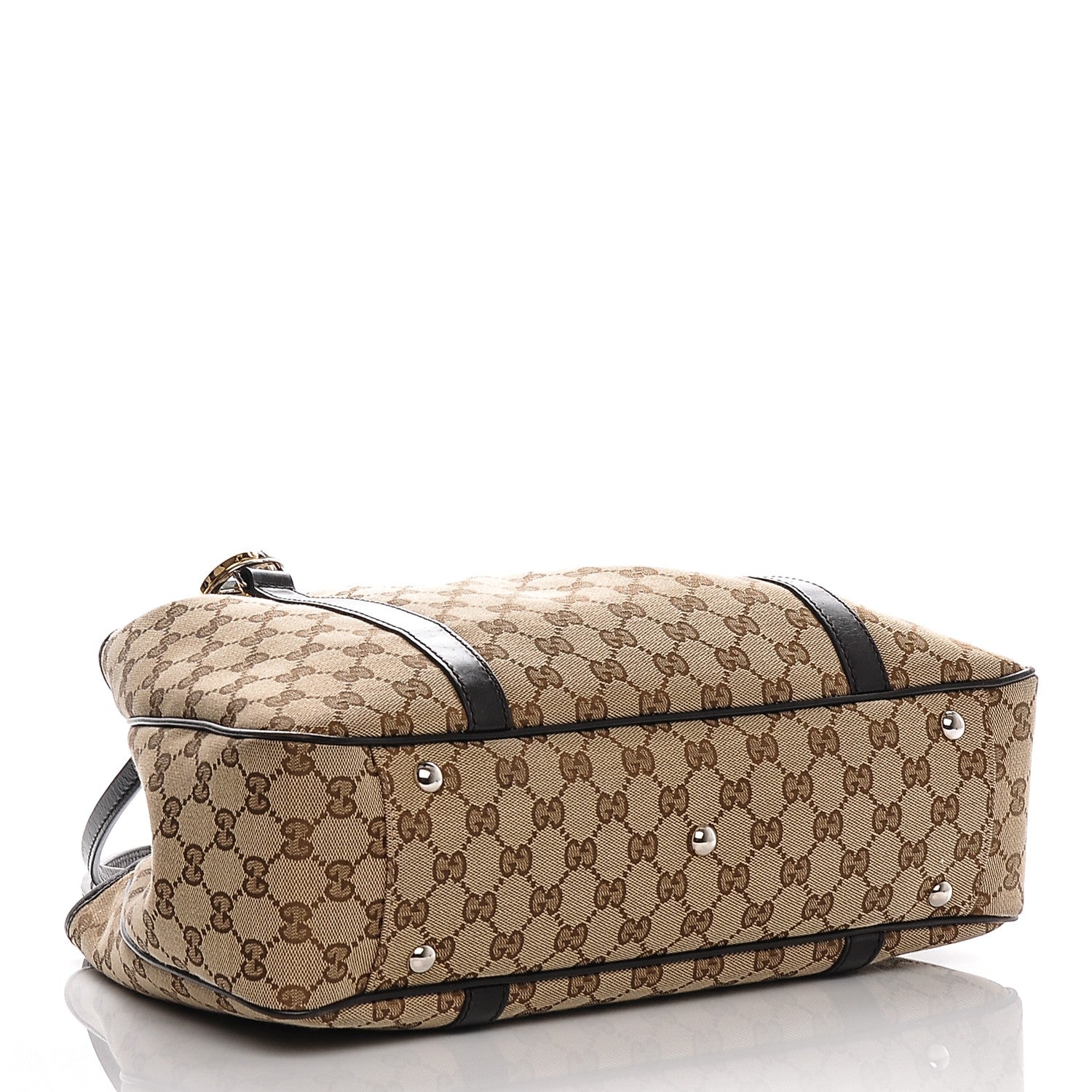 Gucci Monogram Medium Twins Tote Dark Brown 4 of 7