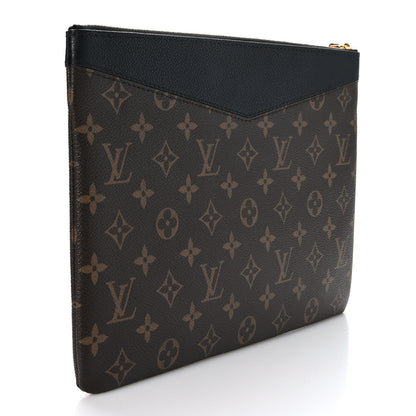 Louis Vuitton Monogram Daily Pouch Black 3 of 6