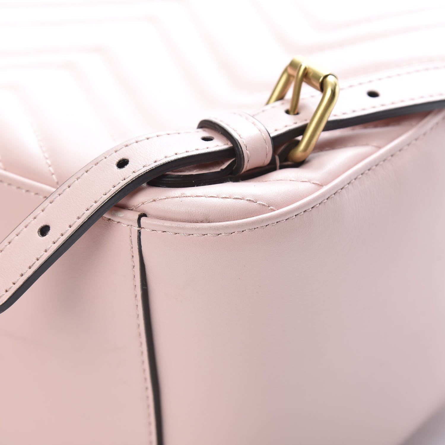 Gucci Calfskin Matelasse GG Marmont Dome Backpack Perfect Pink 10 of 14