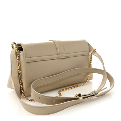 Salvatore Ferragamo Calfskin XS Front Flap Crossbody Bag Stone 3 of 9