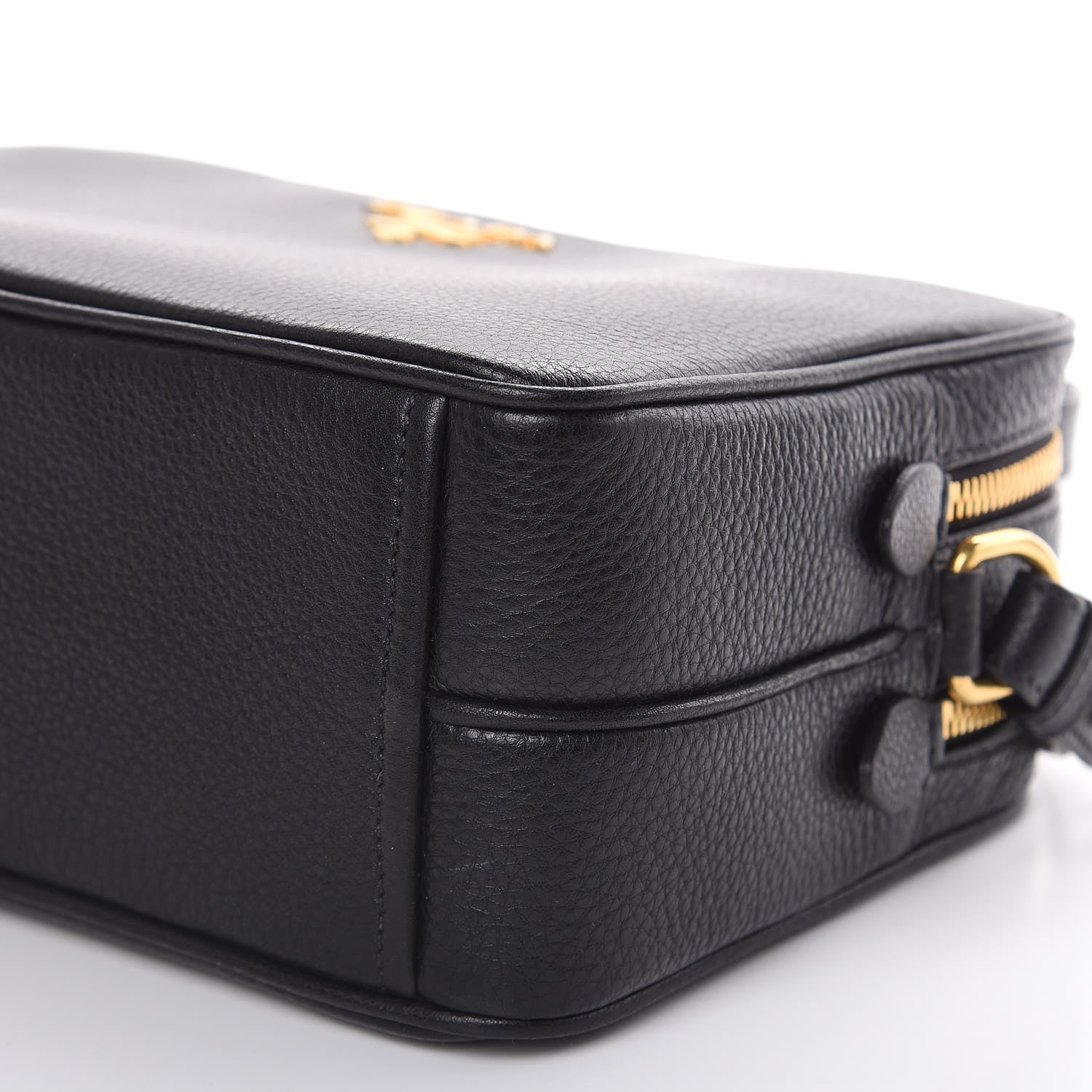 Prada Vitello Phenix Camera Bag Black 9 of 9