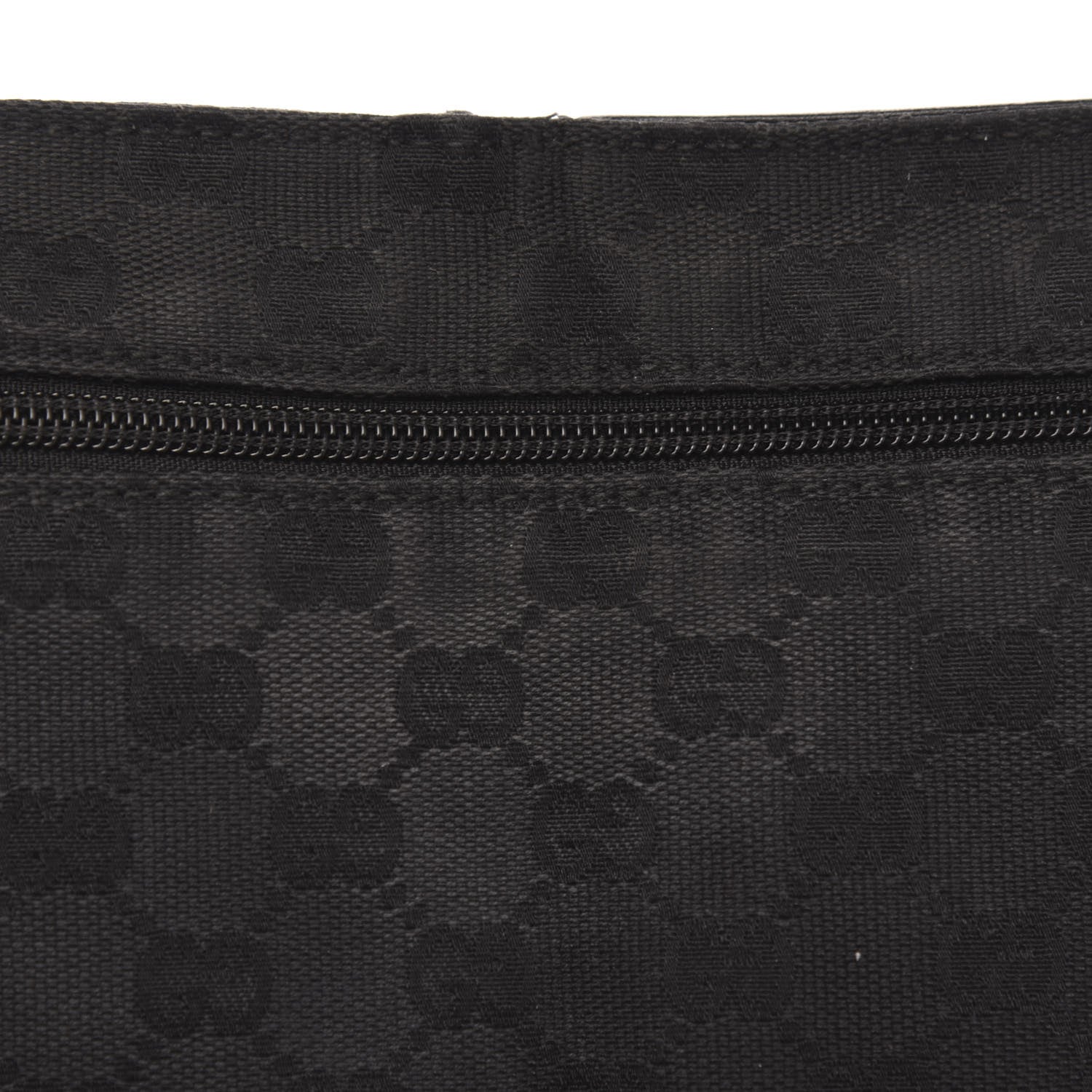 Gucci GG Monogram Double Pocket Belt Bag Black 10 of 13