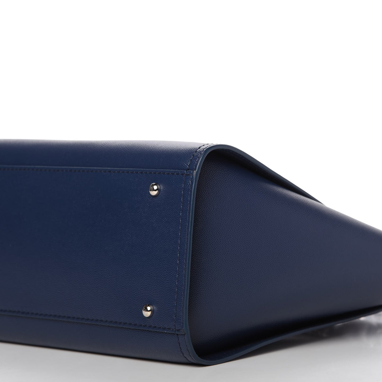 Caviar Small Studded Deauville Tote Navy