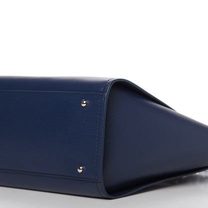 Chanel Caviar Small Studded Deauville Tote Navy 8 of 11