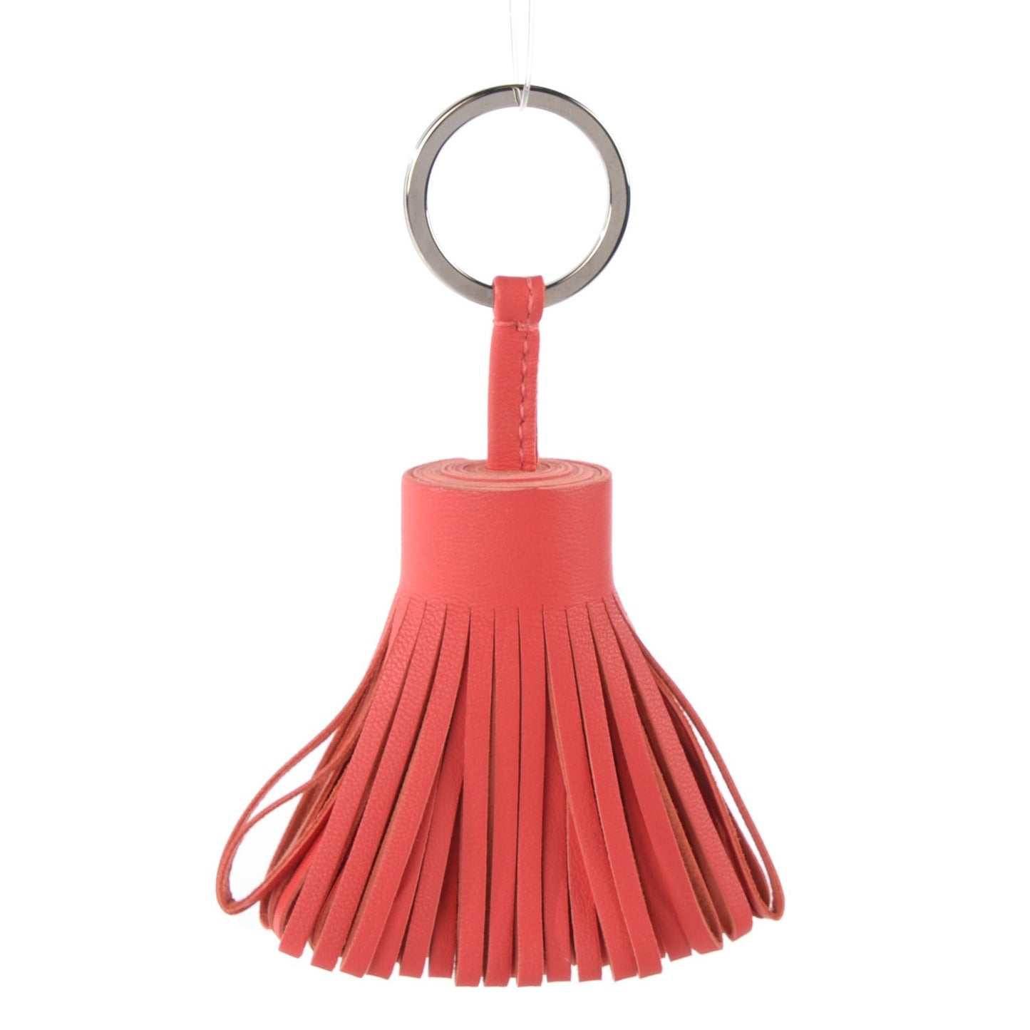 Lambskin Carmen Tassel Key Holder Rose Jaipur
