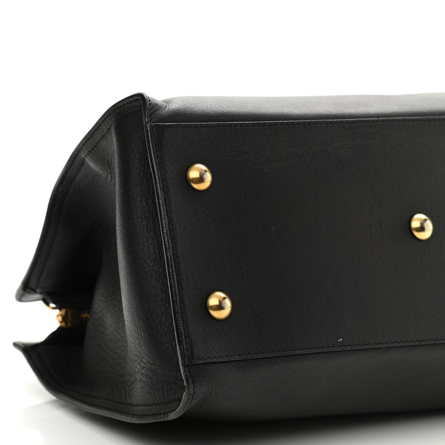 Calfskin Small Classic Y Cabas Black