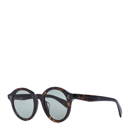 Celine Round Sunglasses CL40034F Dark Havana 1 of 4