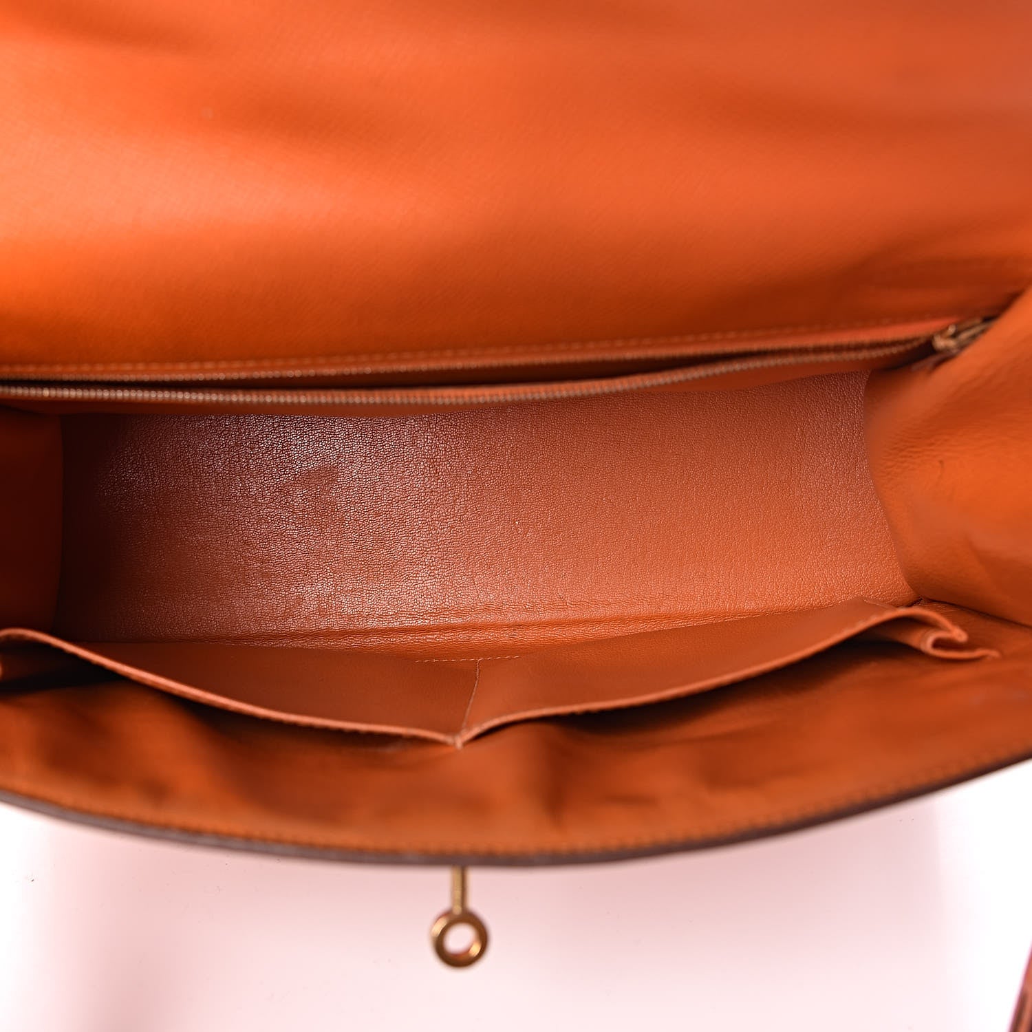 Hermes Epsom Kelly Sellier 32 Orange 5 of 10