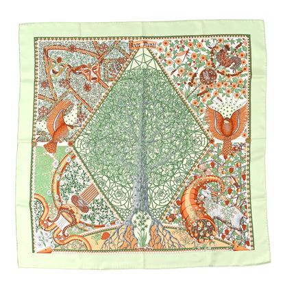 Hermes Silk Axis Mundi Shawl 90 1 of 4