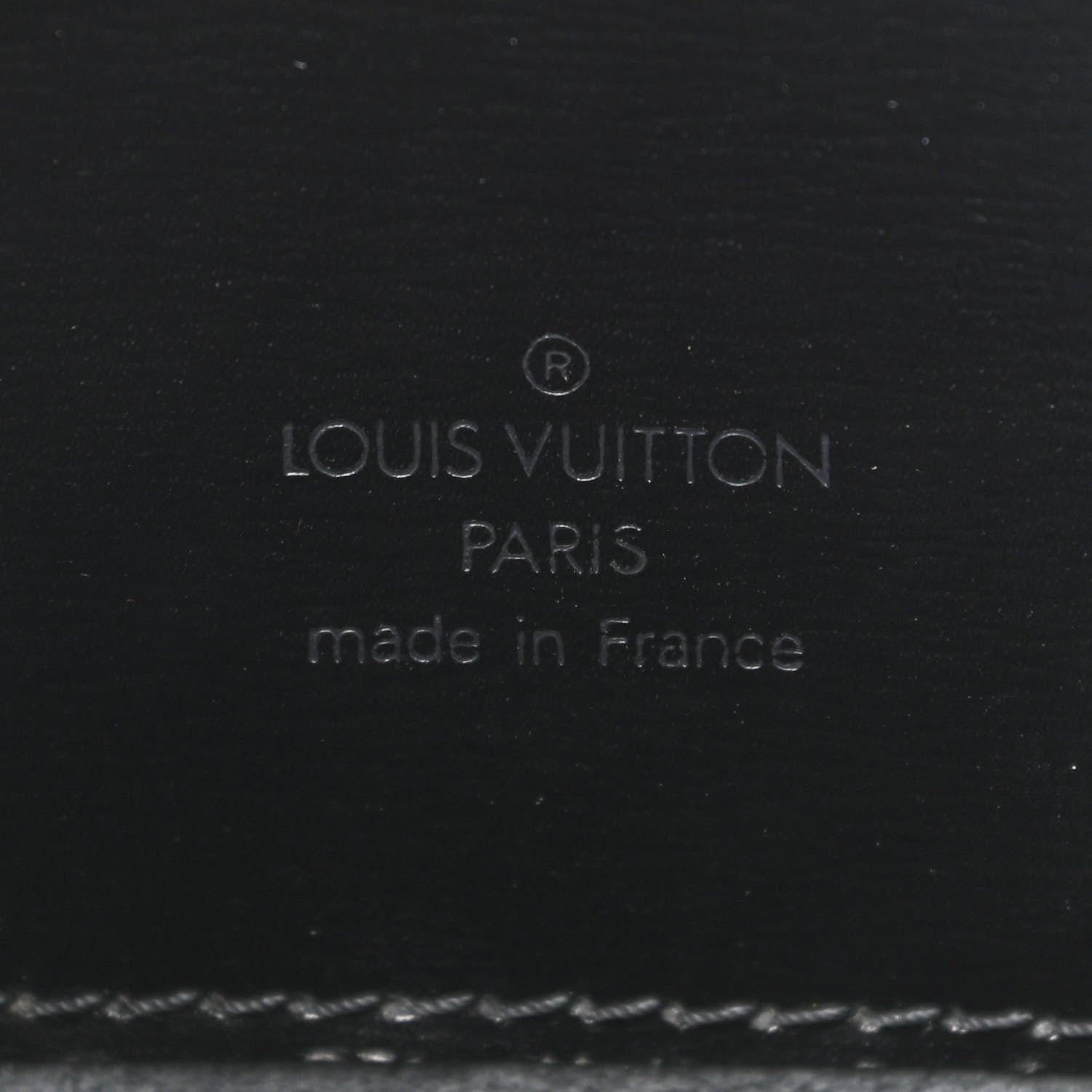 Louis Vuitton Epi Cluny Black 6 of 10