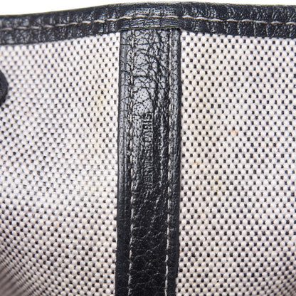 Hermes Buffle Skipper Toile Garden Party 36 MM Tote Black 6 of 8