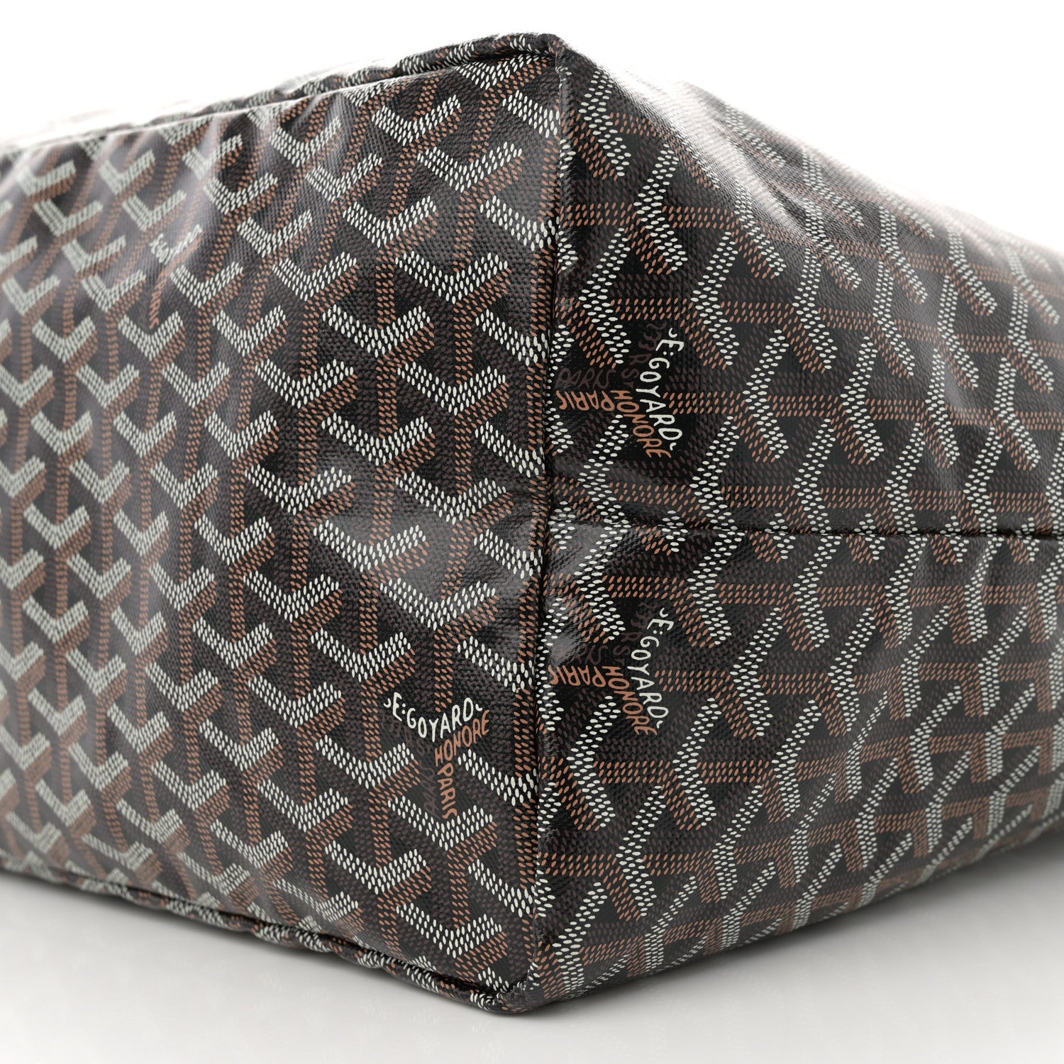 Goyard Goyardine Saint Louis GM Black Gold 11 of 11