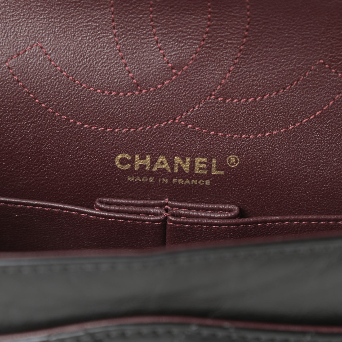 Aged Calfskin Quilted 2.55 Reissue 226 Flap Black