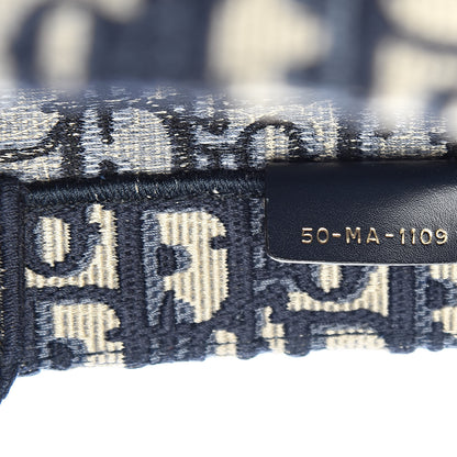 Christian Dior Oblique Medium Book Tote Blue Multicolor 7 of 13