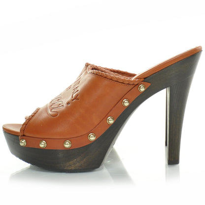 Gucci Leather Studded Craft Clogs 38 2 of 8
