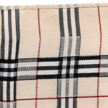 Burberry Silk House Check Square Scarf Beige 3 of 3