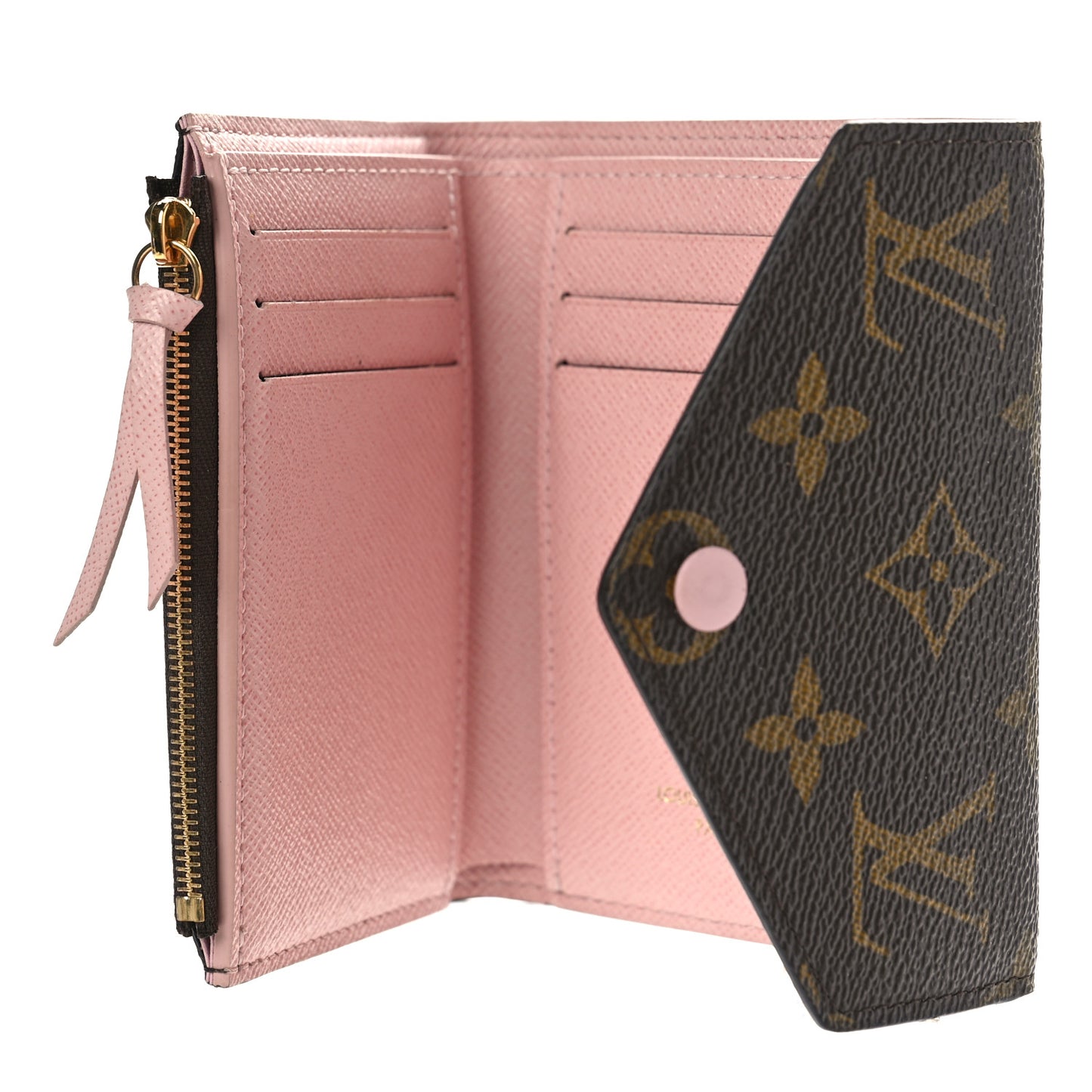 Monogram Victorine Wallet Rose Ballerine
