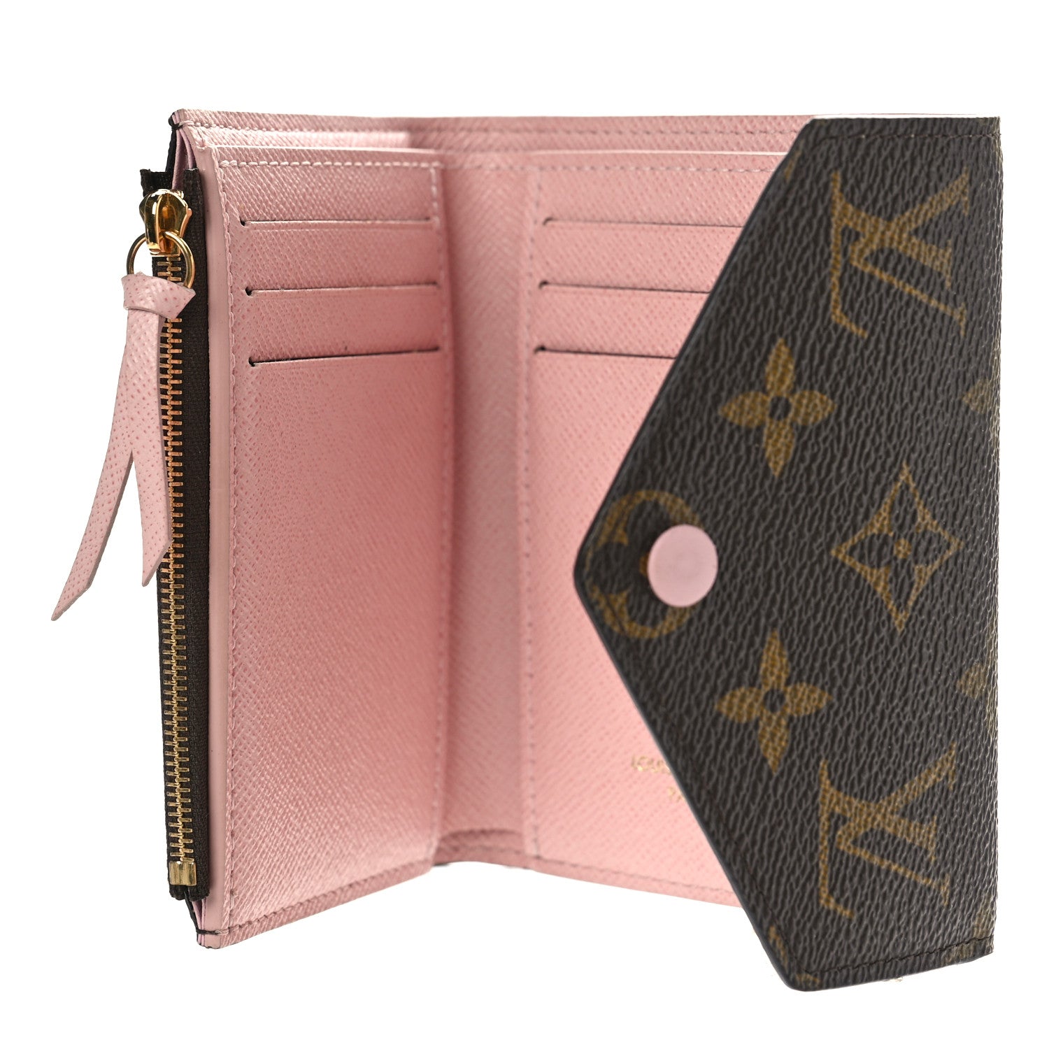 Louis Vuitton Monogram Victorine Wallet Rose Ballerine 5 of 8