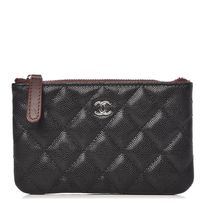 Chanel Caviar Quilted Small Cosmetic Case Black 1 of 7