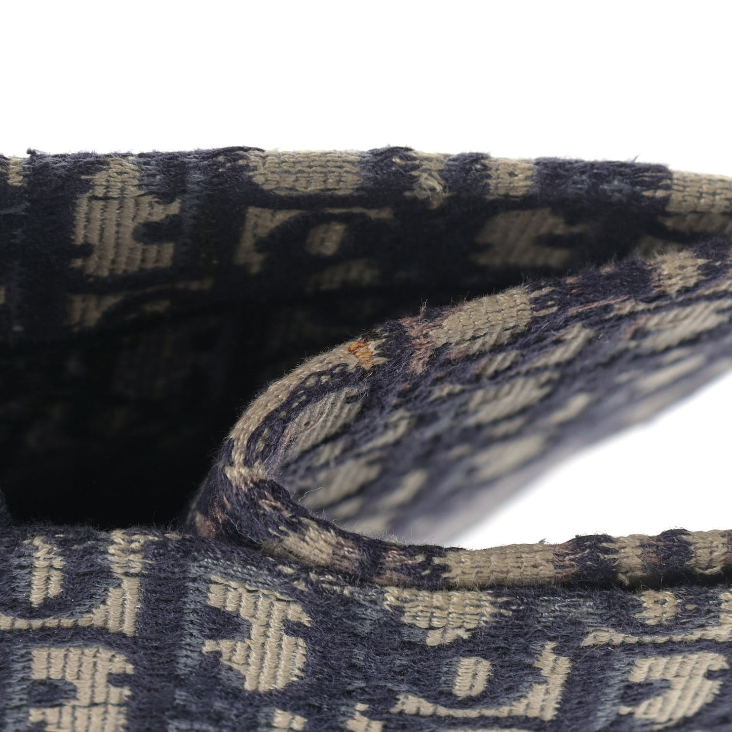 Oblique Large Book Tote Blue Multicolor