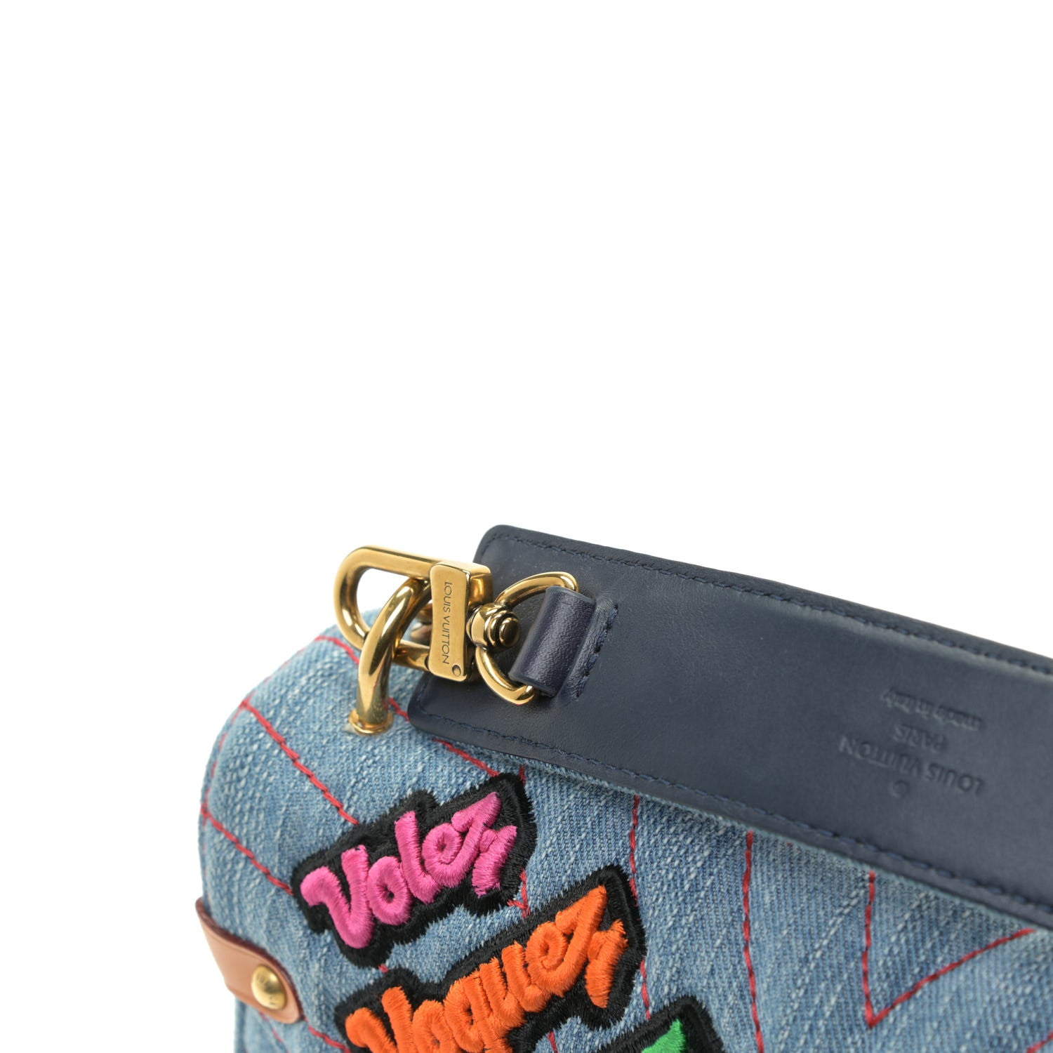 Louis Vuitton Denim New Wave Chain MM Blue 11 of 11