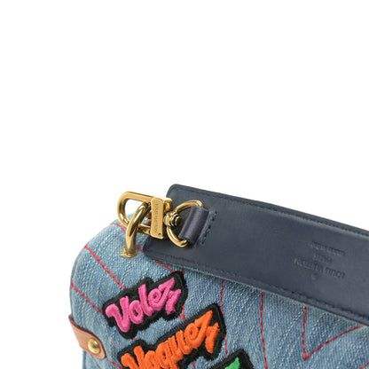 Louis Vuitton Denim New Wave Chain MM Blue 11 of 11