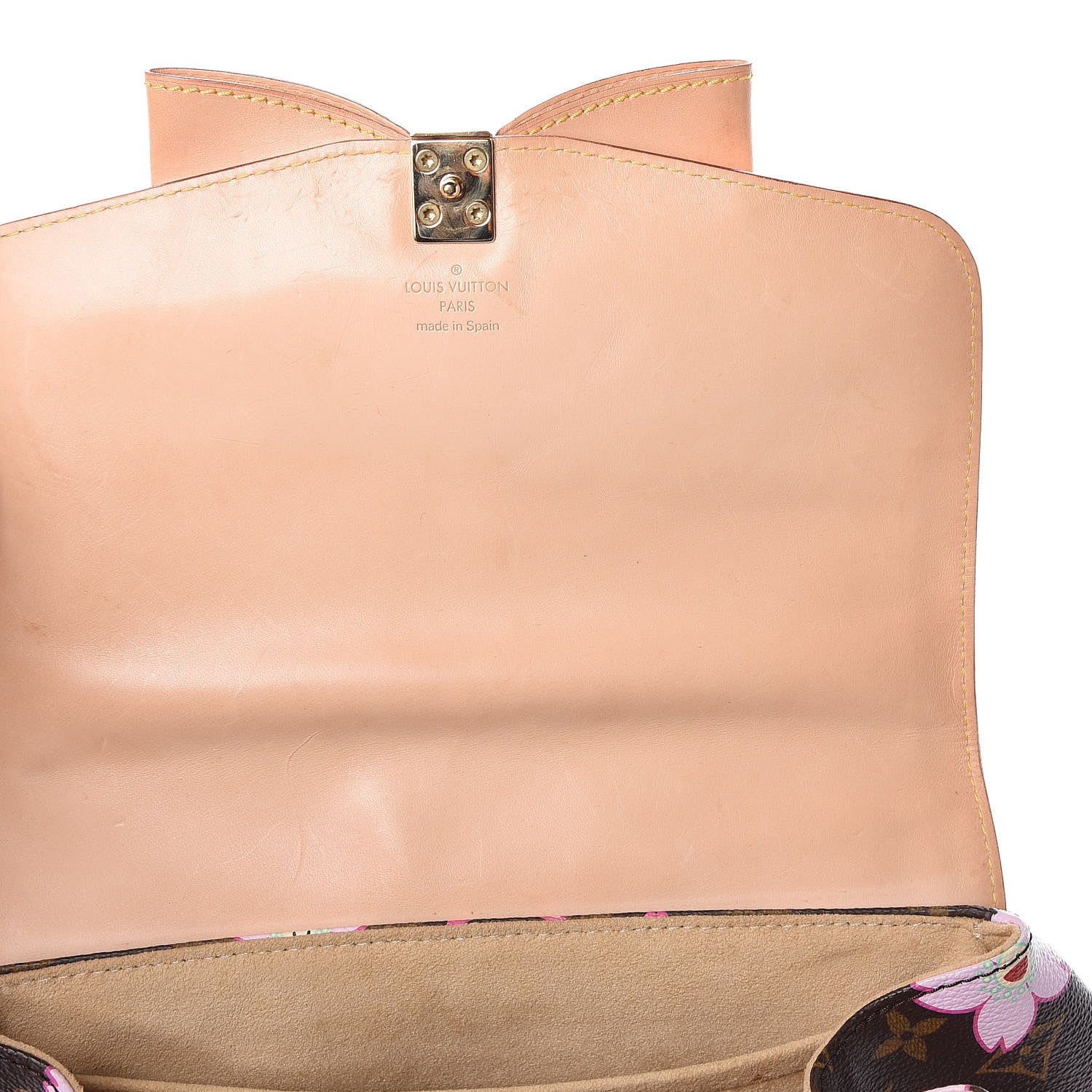 Louis Vuitton Monogram Cherry Blossom Sac Retro Bag Brown 9 of 20