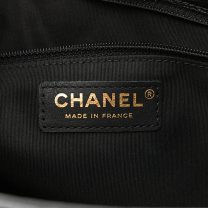 Chanel Caviar Quilted Sweet Classic Shopping Tote Black 6 of 10