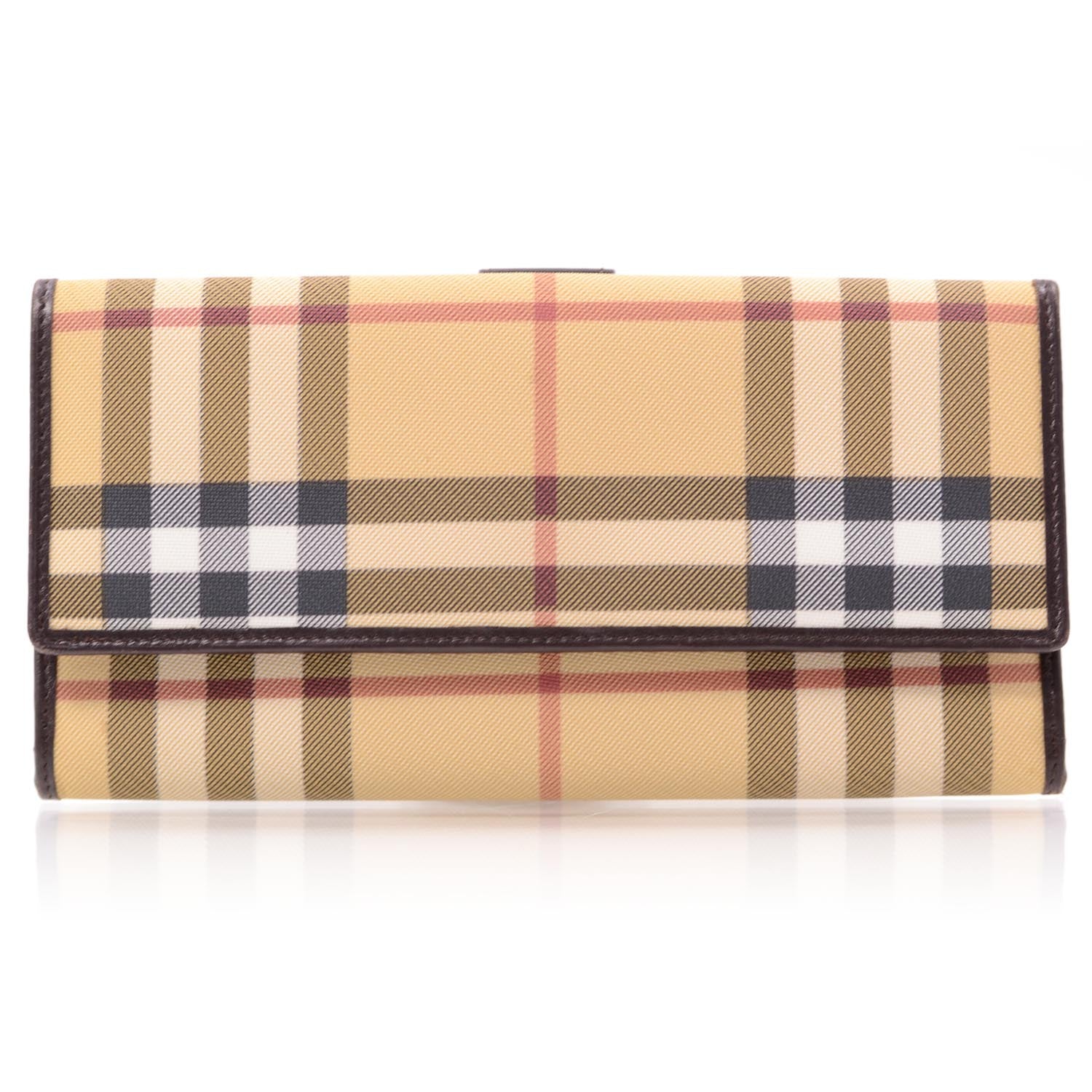 Burberry House Check Continental Wallet 1 of 7