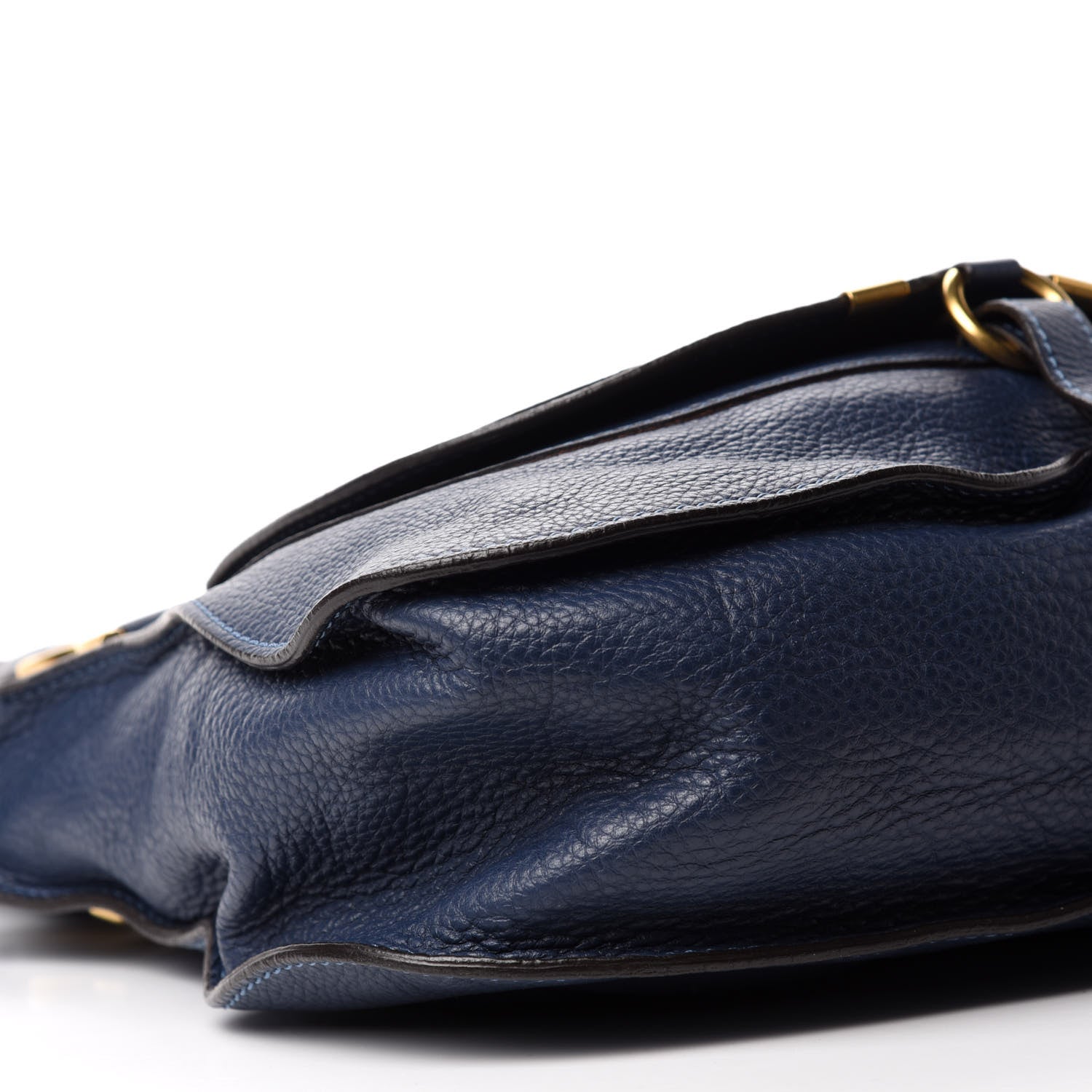 Chloe Calfskin Medium Marcie Satchel Royal Navy 6 of 10