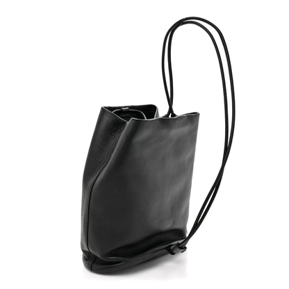 The Row Grained Calfskin Joe Backpack Black 2 of 9