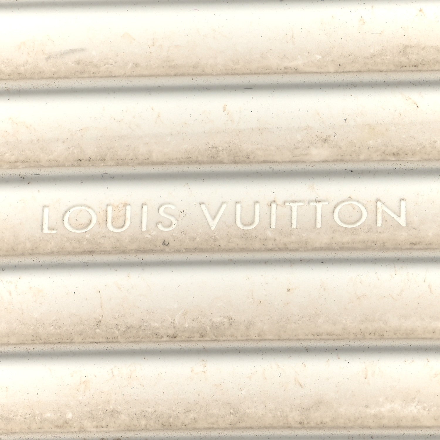 Louis Vuitton Monogram Embossed Calfskin Damier Azur Time Out Sneakers 36.5 Rose Clair Pink 8 of 9