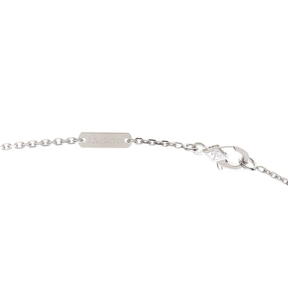 Van Cleef & Arpels 18K White Gold Mother of Pearl Vintage Alhambra Pendant Necklace 5 of 7