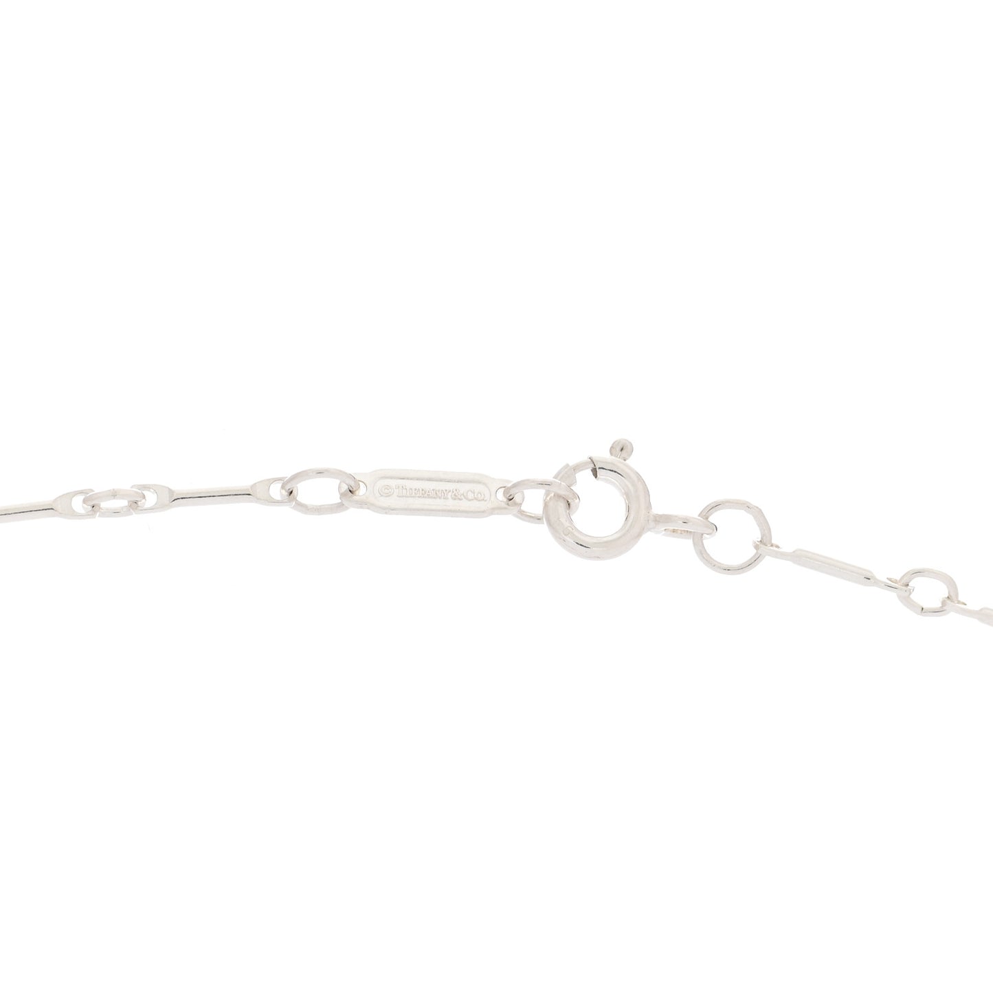 Sterling Silver Ziegfeld Bar Chain Necklace