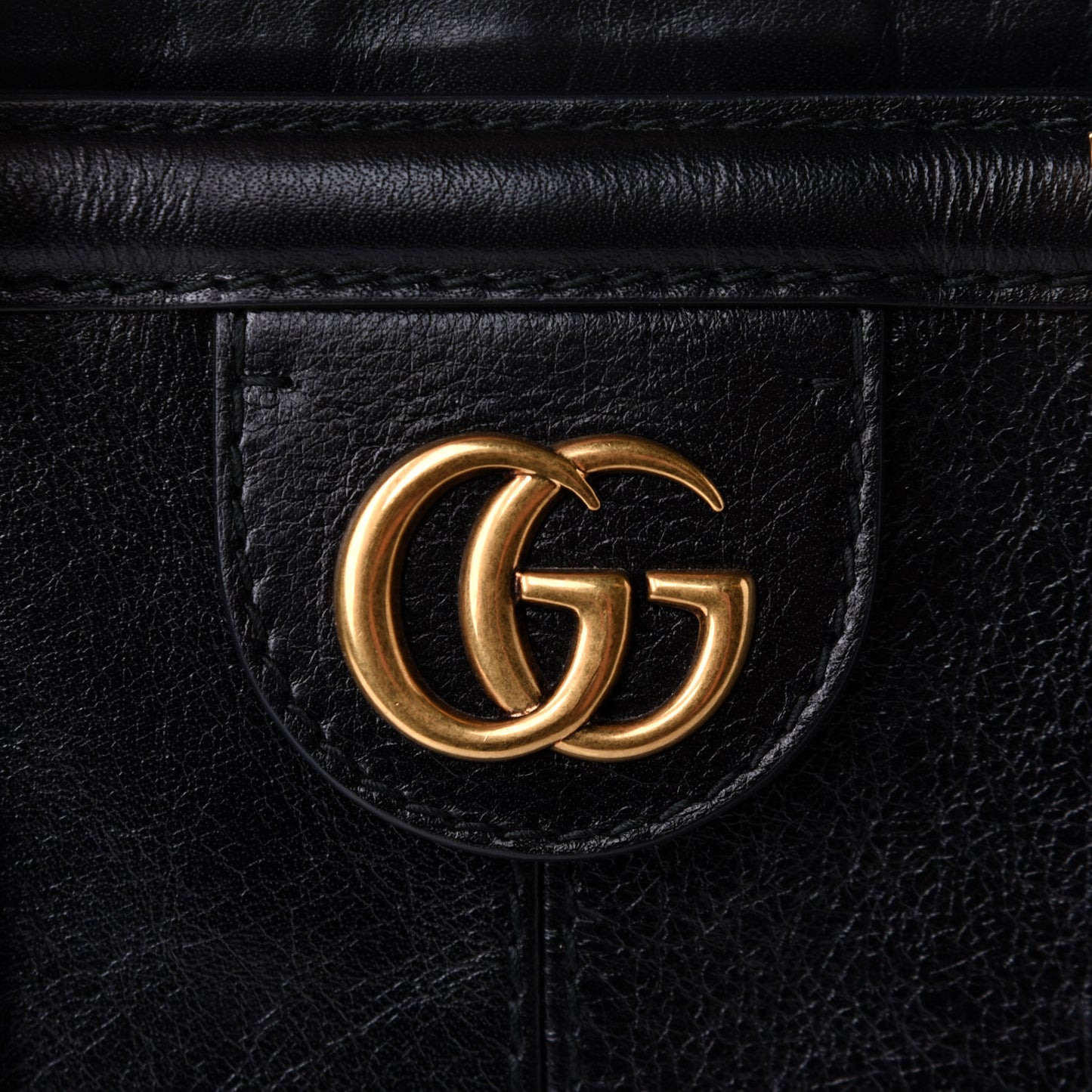 Calfskin Large Re(Belle) Top Handle Bag Black