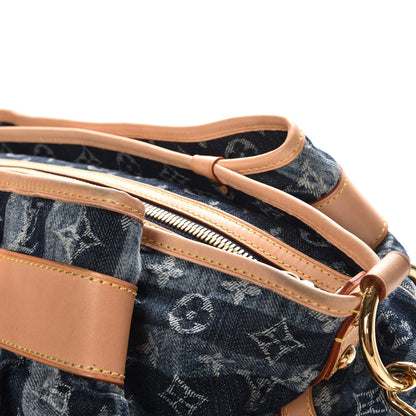 Louis Vuitton Denim Raye Cabas GM 11 of 11