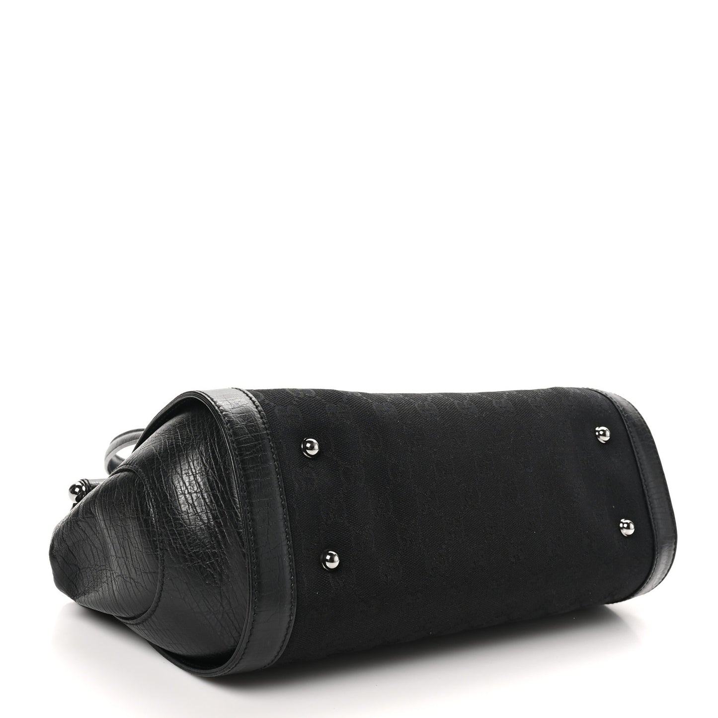 Monogram Bamboo Bullet Bag Black