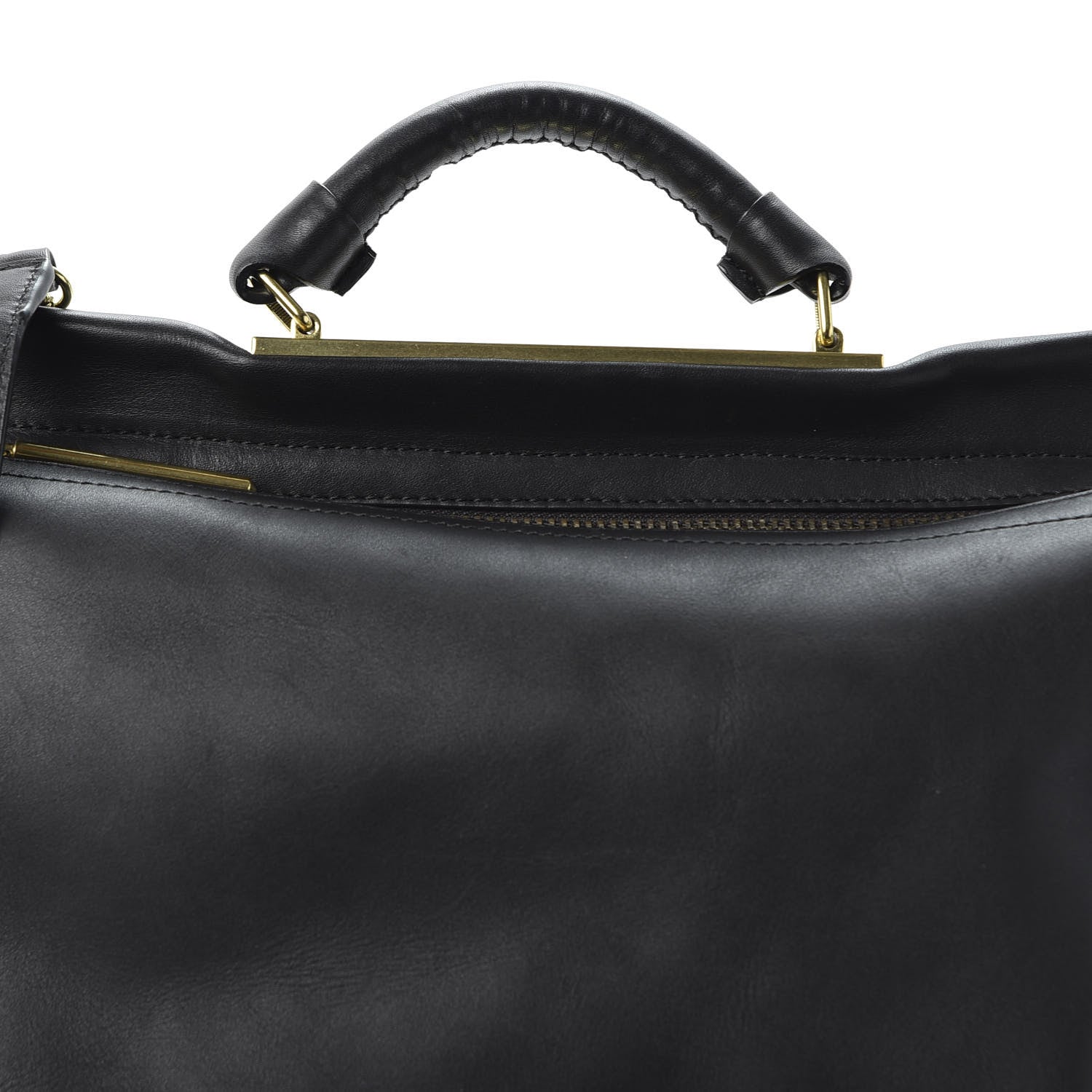 3.1 Phillip Lim 3.1 Calfskin Large Ryder Satchel Black 8 of 8
